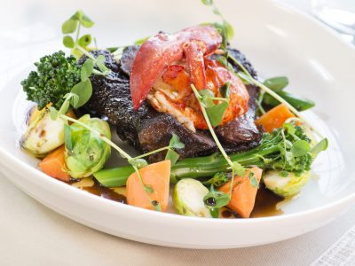 Inn on the Twenty Food - Beef Lobster